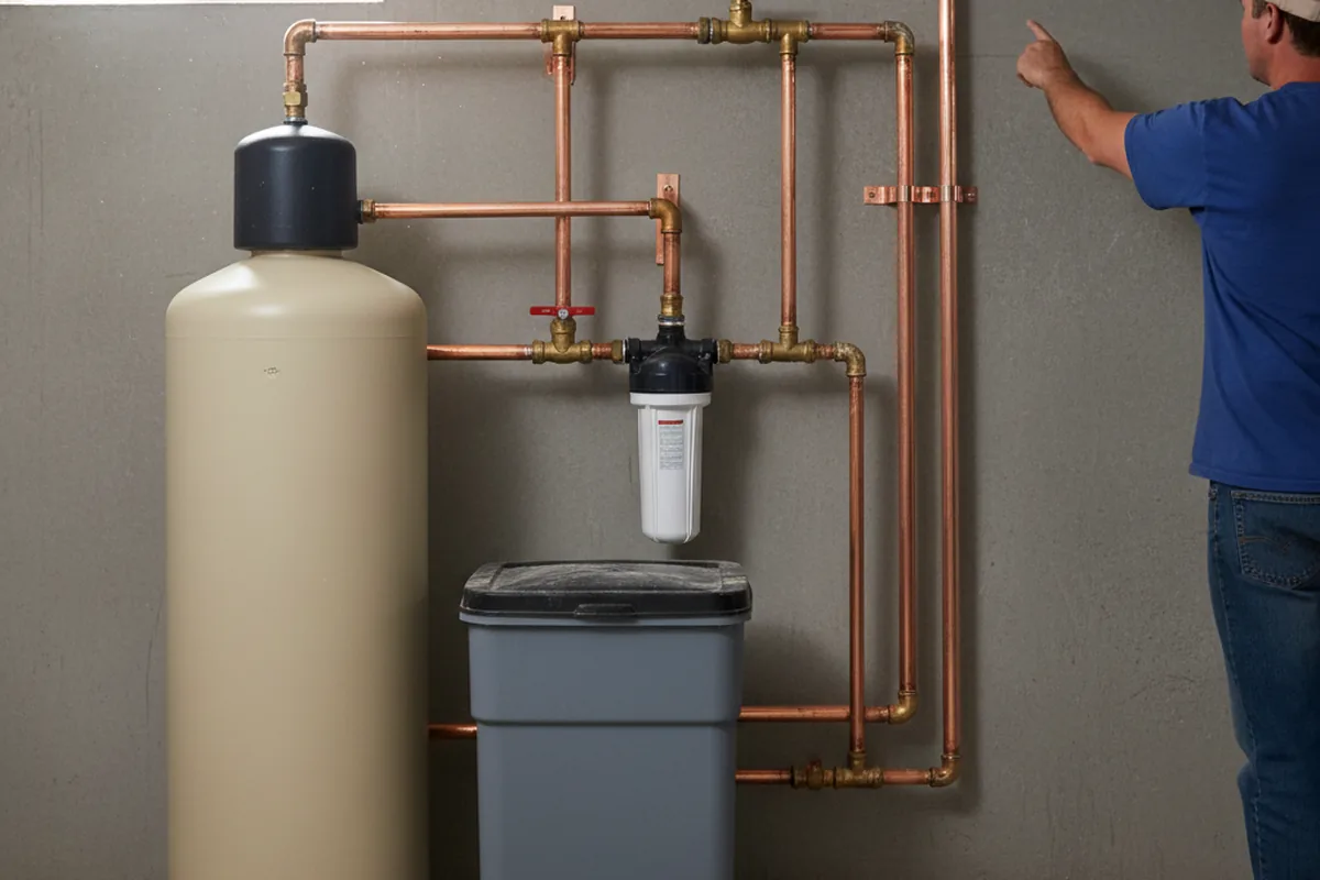 Whole-house water treatment system installed in Mill Village
